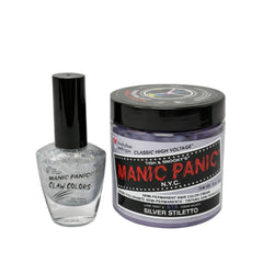 Silver Stiletto + Queen Bitch® Hair & Nail Color Bundle