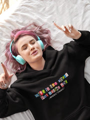 Life Too Short For Boring Hair. Hoodie -Manic Panic® UNISEX