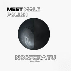 Nosferatu® Nail Polish – Matte Black, Velvety Matte Finish