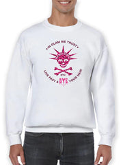 Sweatshirt - In Glam We Trust - Pink Cheetah