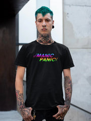 T-shirt  - Manic Panic Rainbow Banner