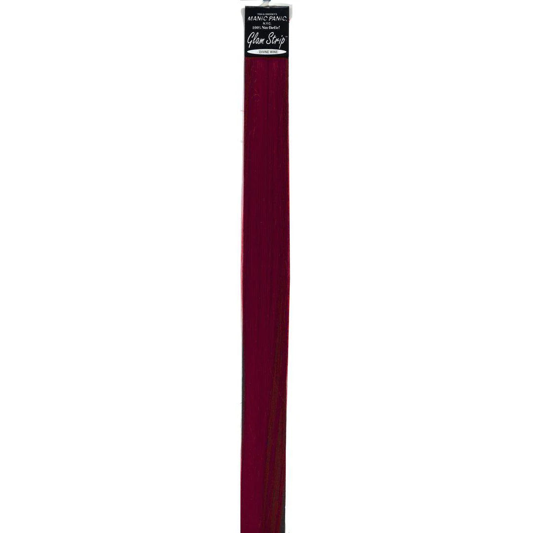 Glam Strips® Clip-In Hair Extensions - Divine Wine® - 18"